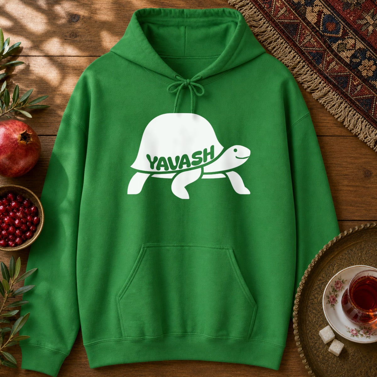 Yavash Hoodie - Irish Green