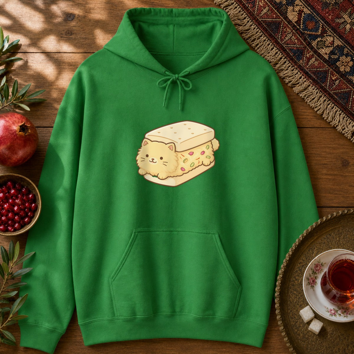 Persian Ice Cream Sonnati Hoodie - Irish Green