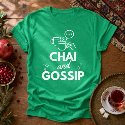 Chai and Gossip Unisex T-Shirt - Irish Green