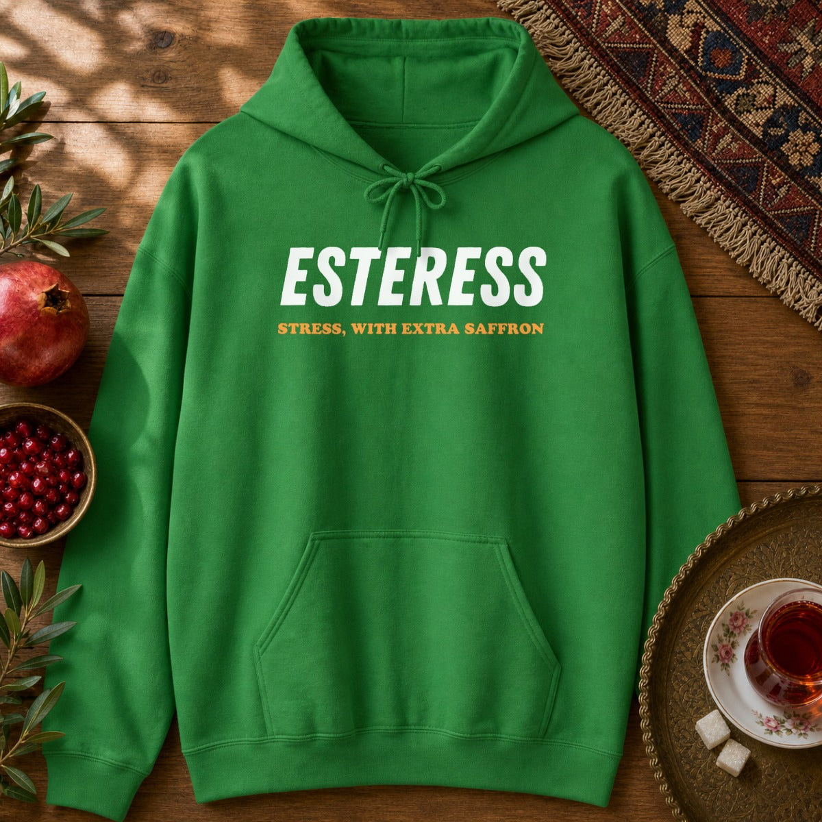 Esteress Hoodie - Irish Green