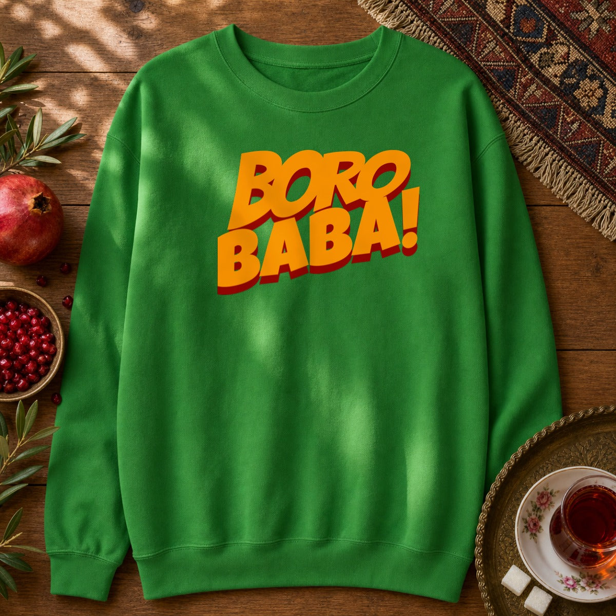 Boro Baba Sweatshirt - Irish Green