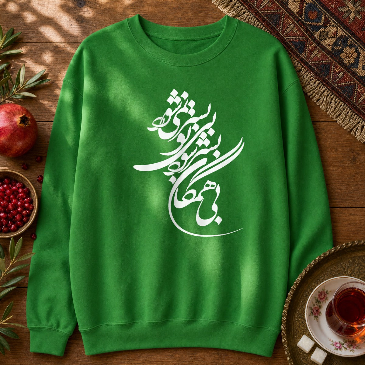 Bi Hamegan Sweatshirt - Irish Green