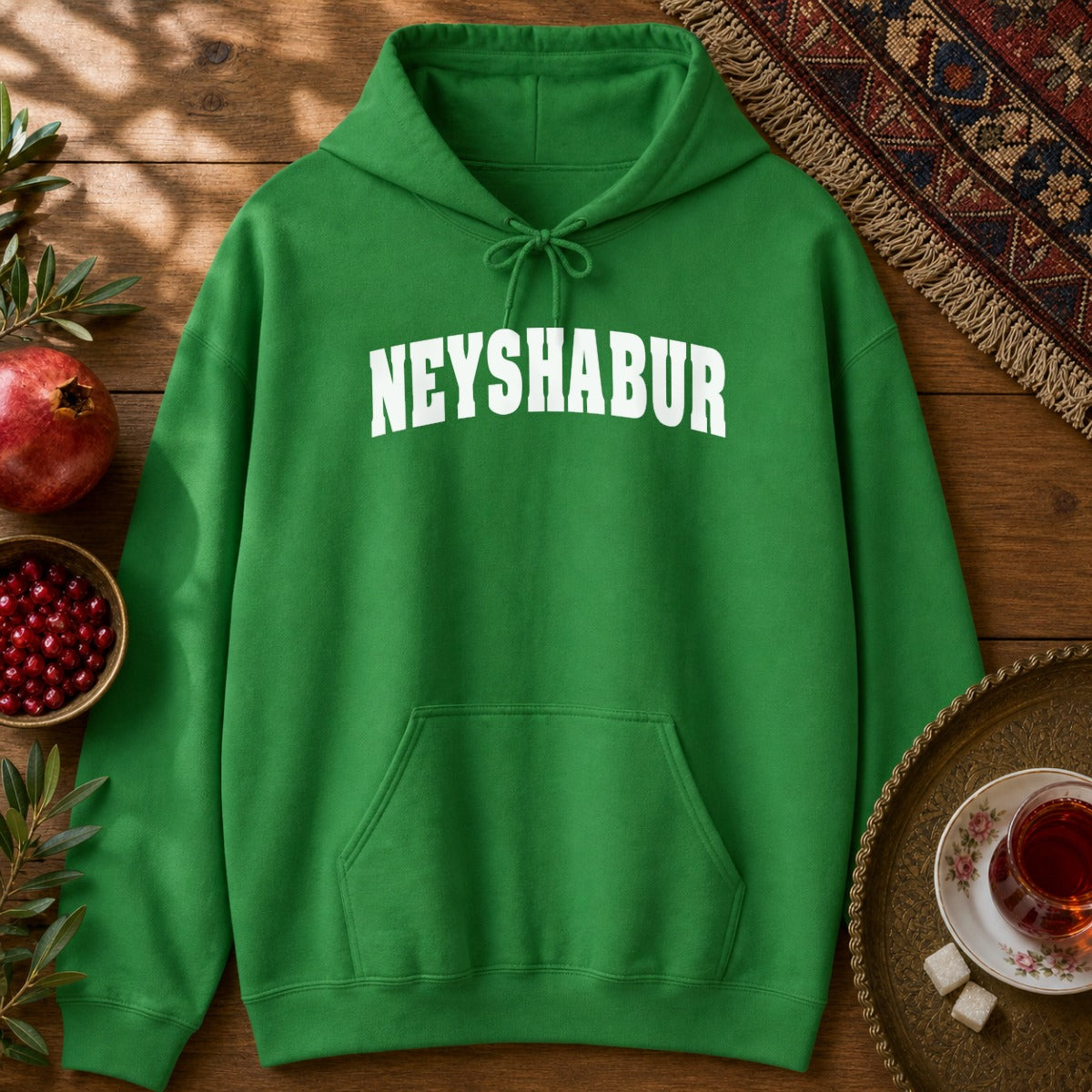 Neyshabur Hoodie - Irish Green