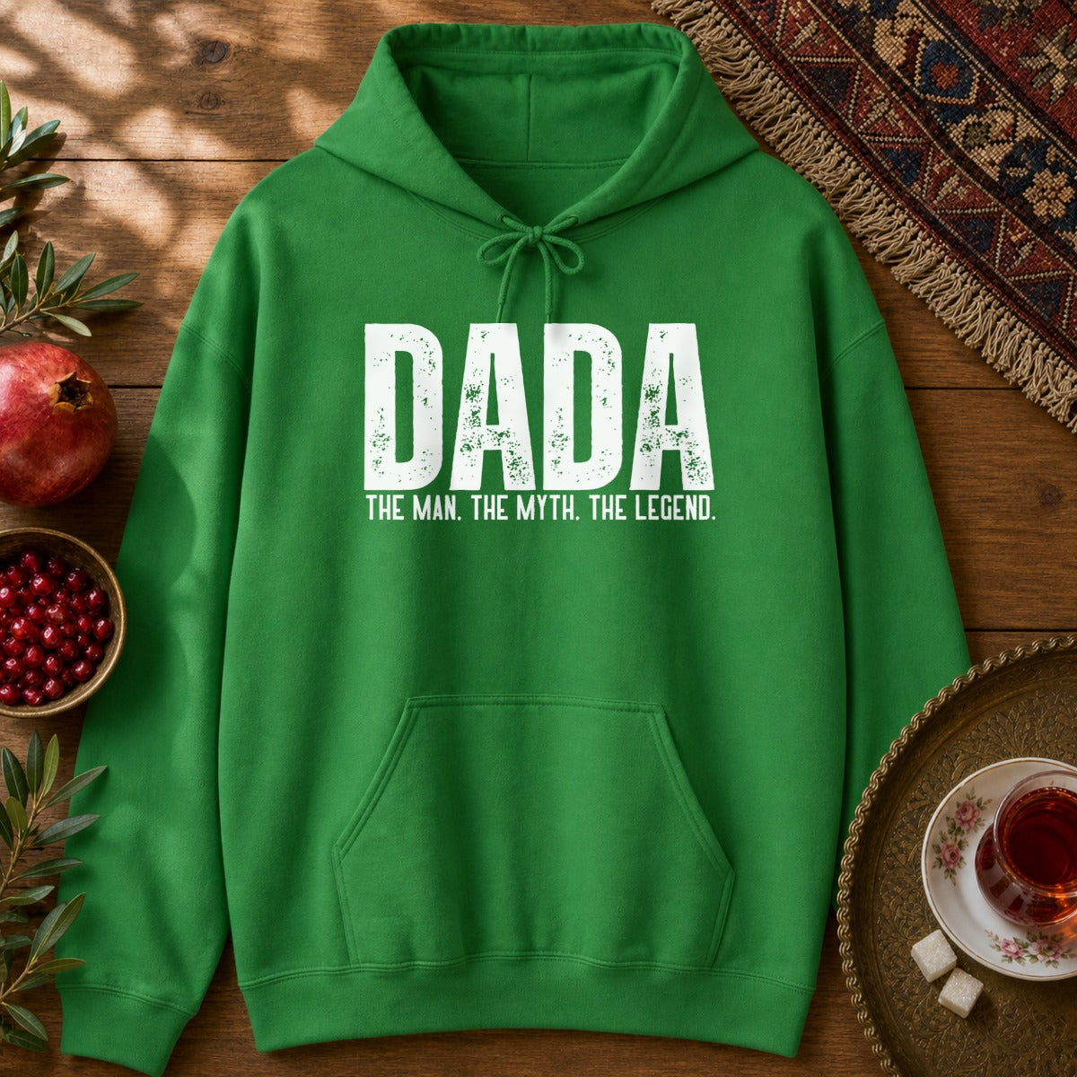 Dada, the myth Hoodie - Irish Green