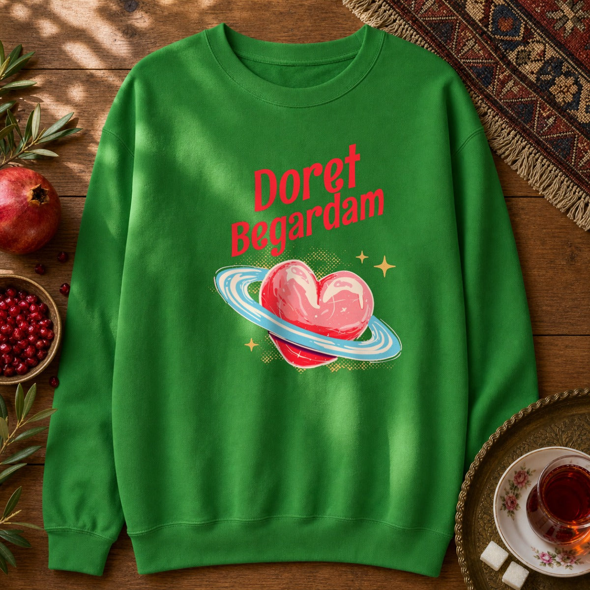 Doret Begardam Sweatshirt - Irish Green