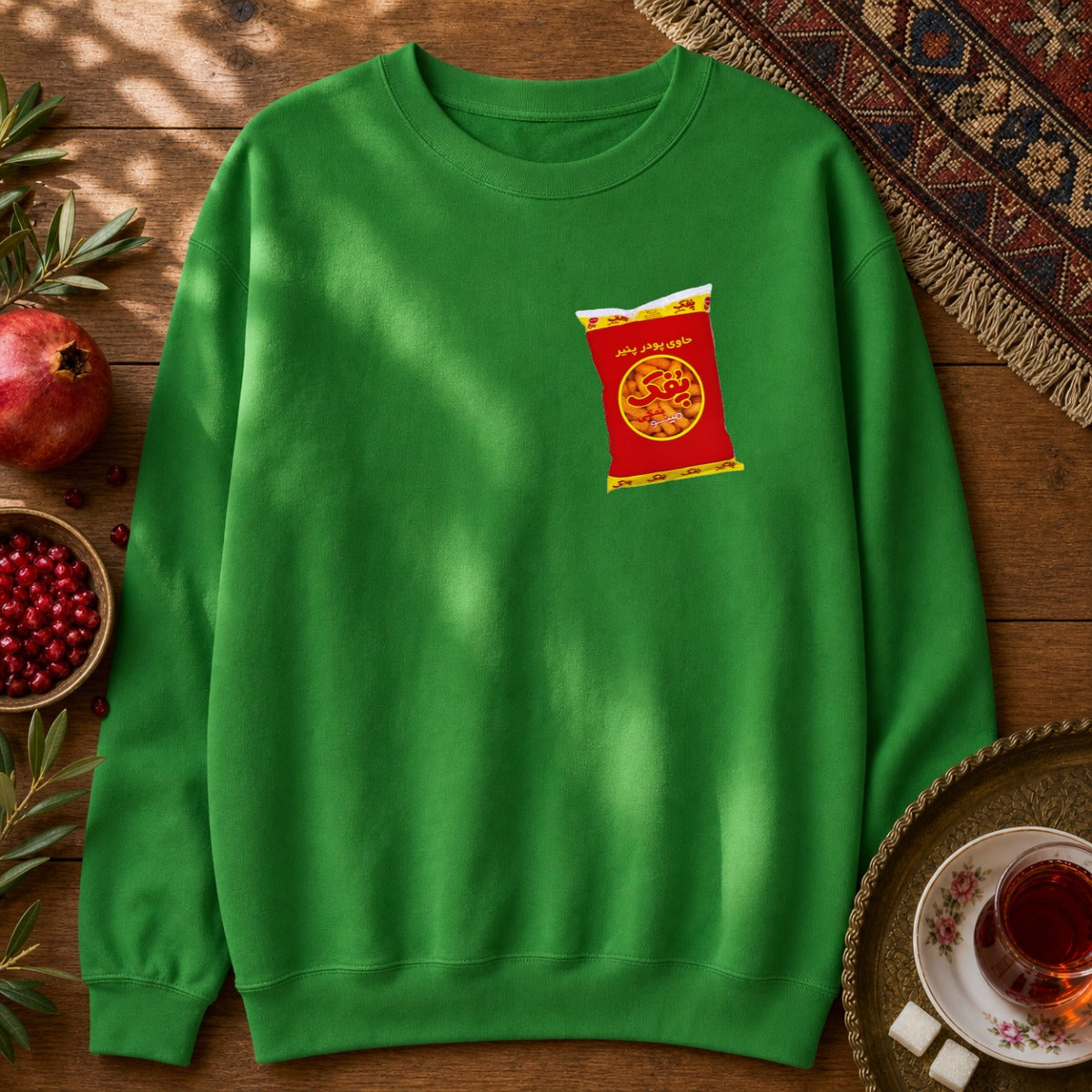 Pofak Namaki Sweatshirt - Irish Green