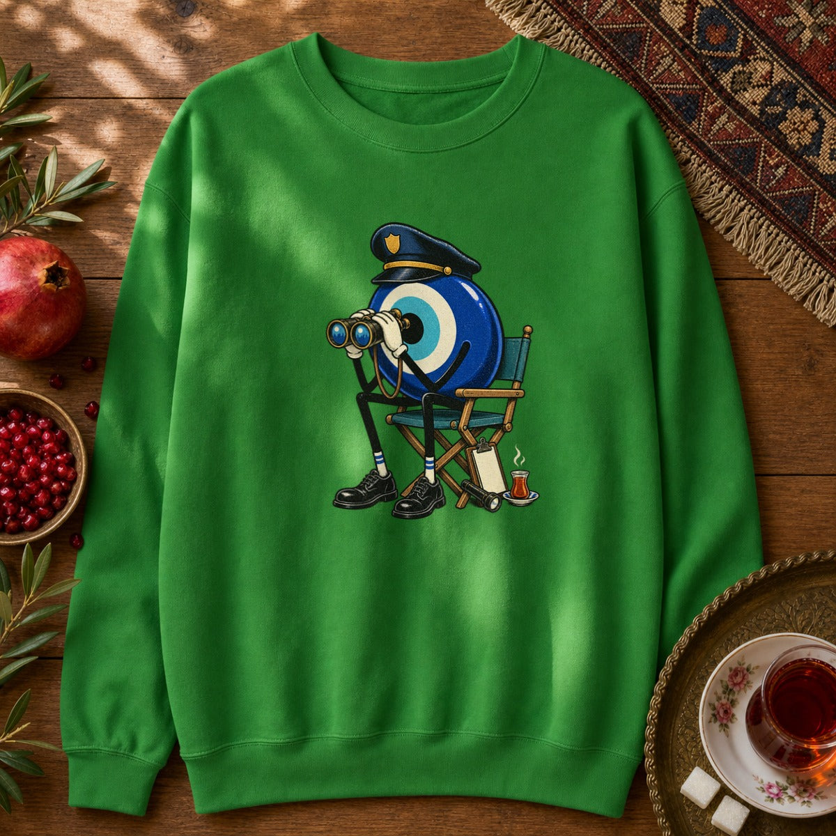Nazar Guard Sweatshirt - Irish Green