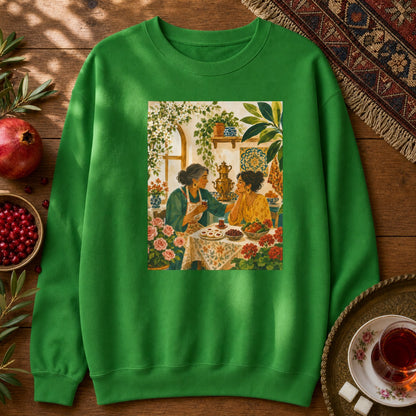 Maman's Kitchen Sweatshirt - Irish Green