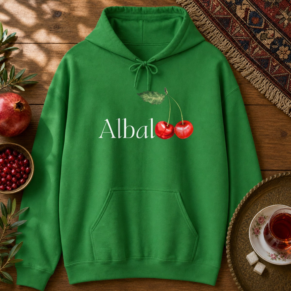 Albaloo Hoodie - Irish Green