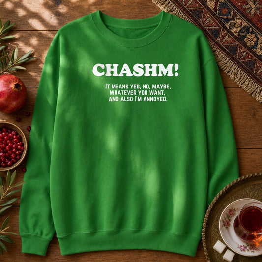Chashm Defined Sweatshirt - Irish Green