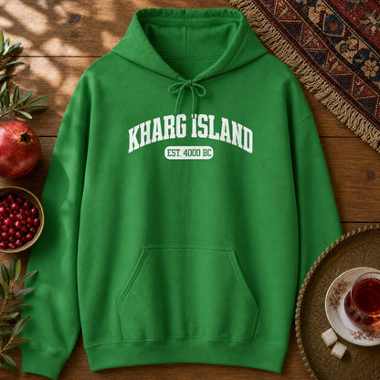 Kharg Island Est. 4000 BC Hoodie - Irish Green