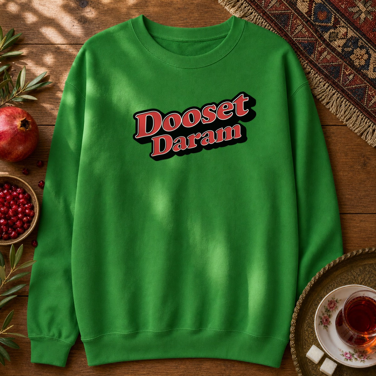 Dooset Daram Sweatshirt - Irish Green