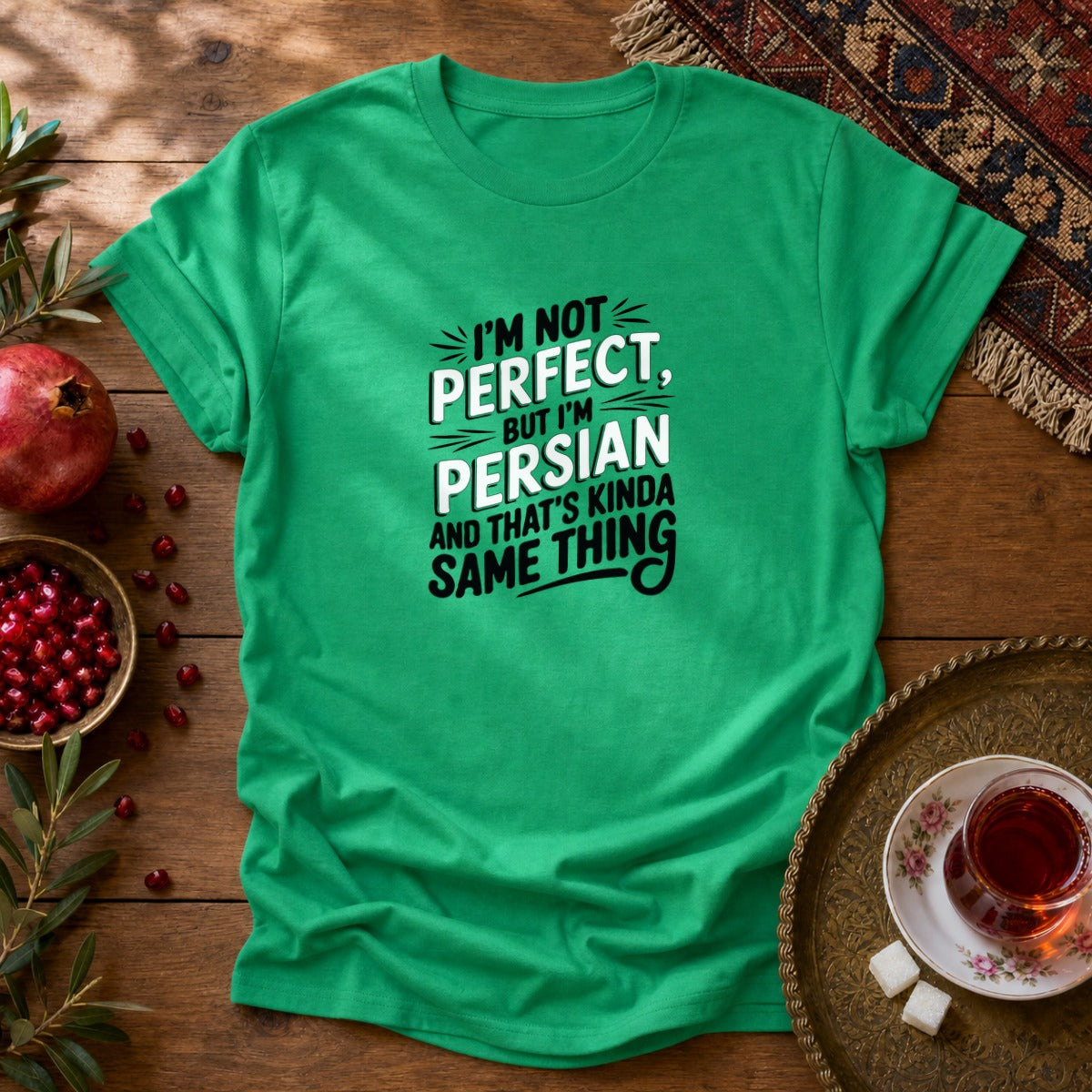 Perfect Persian Unisex T-Shirt - Irish Green