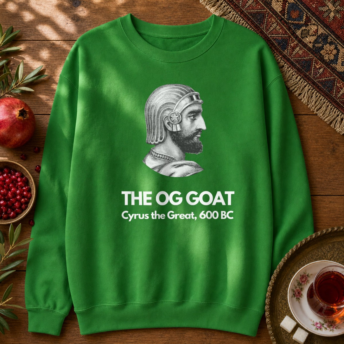 The OG GOAT Sweatshirt - Irish Green