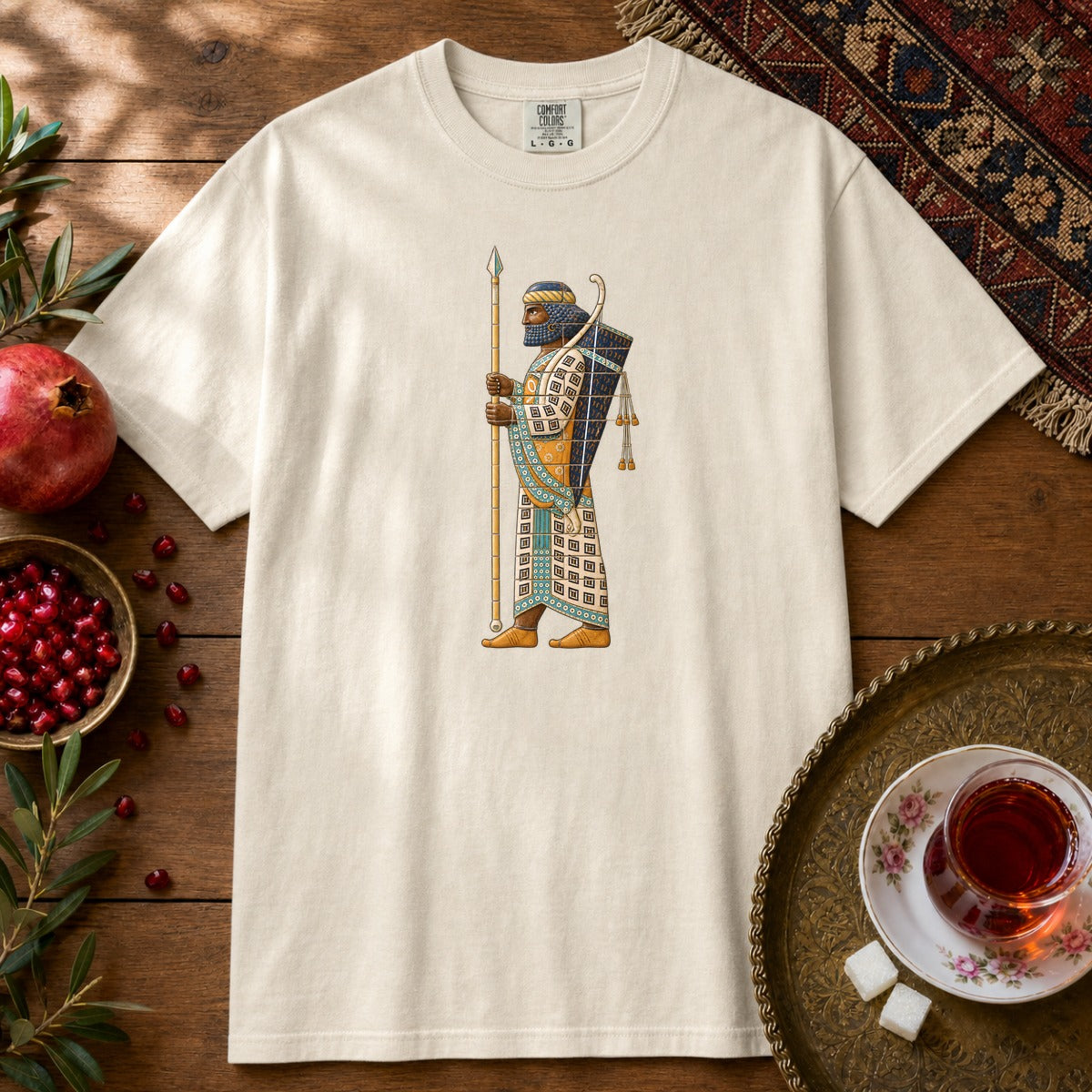 The Archer Premium Tee - Ivory