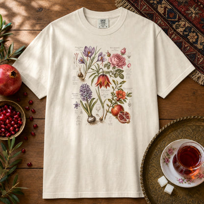 Flora of Iran Premium Tee - Ivory