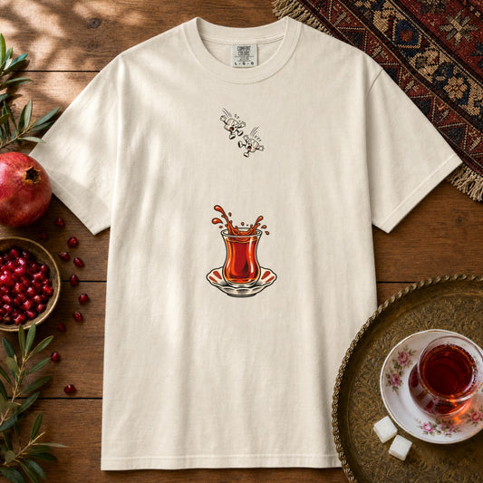 Diving Ghands Premium Tee - Ivory