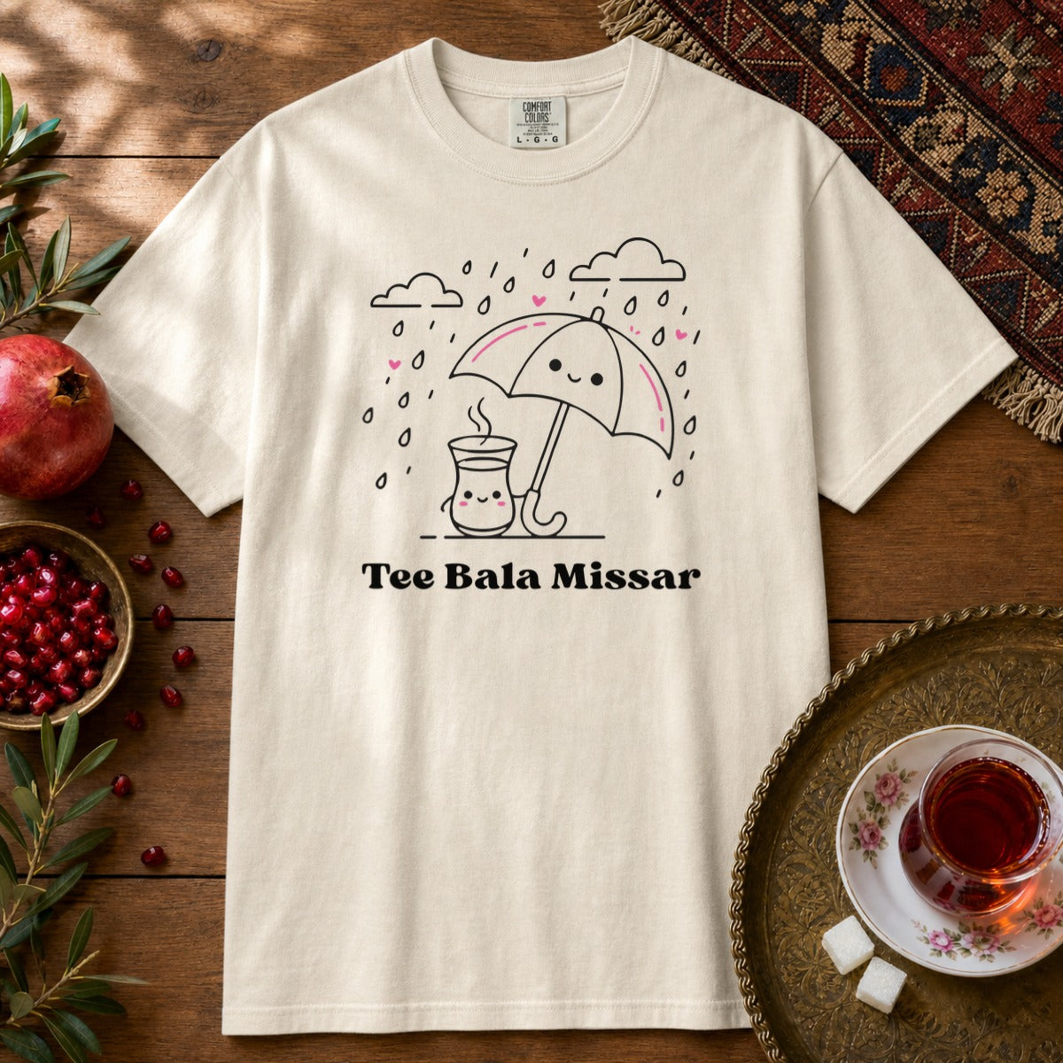 Tee Bala Missar Premium Tee - Ivory