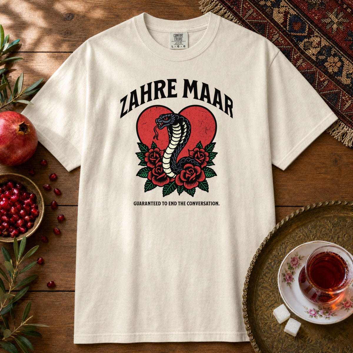 Zahre Maar Premium Tee - Ivory