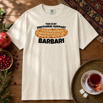 Emotional Support Barbari Premium Tee - Ivory