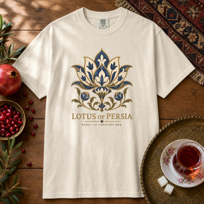 Lotus of Persia Premium Tee - Ivory