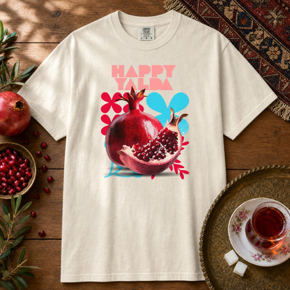 Happy Yalda Premium Tee - Ivory