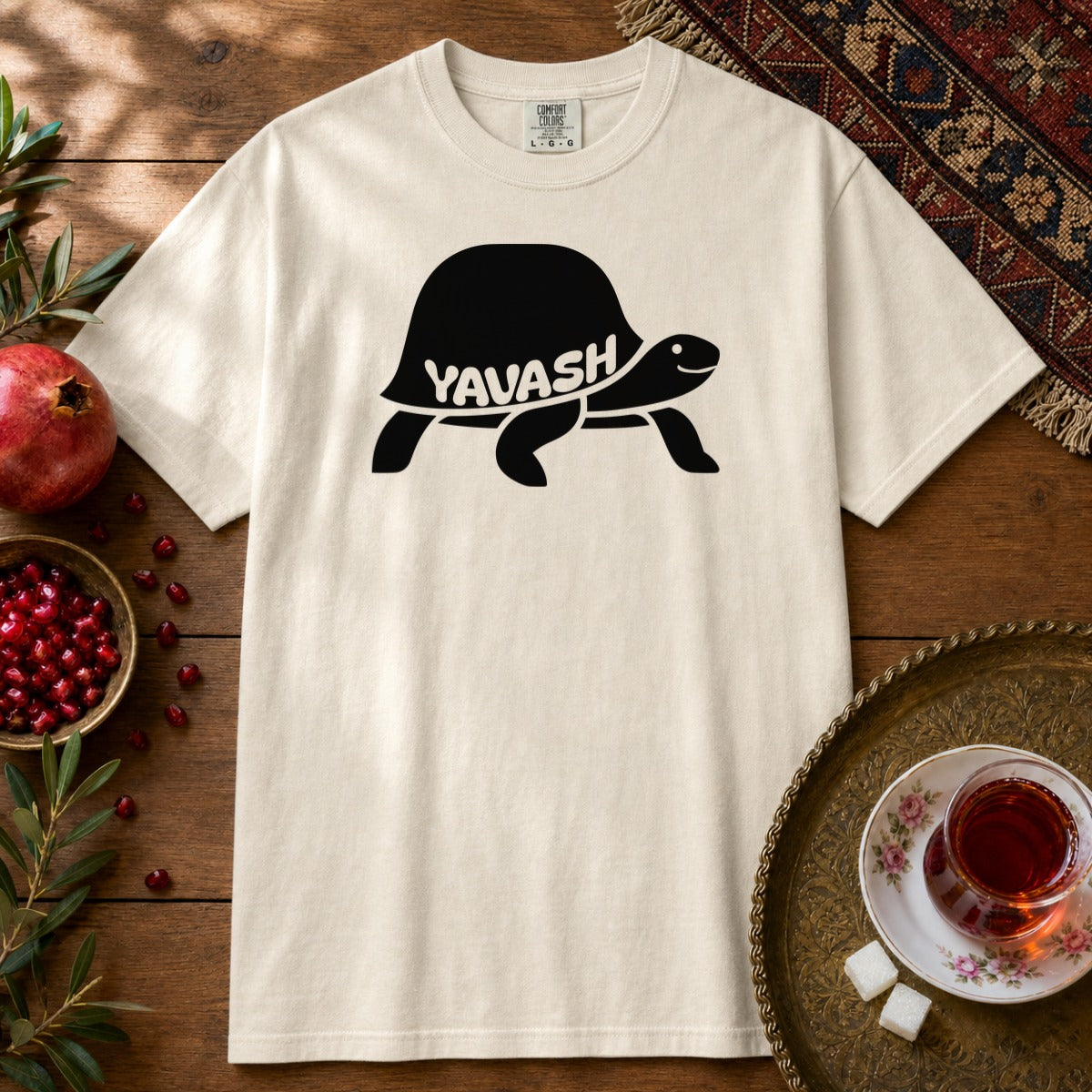Yavash Premium Tee - Ivory