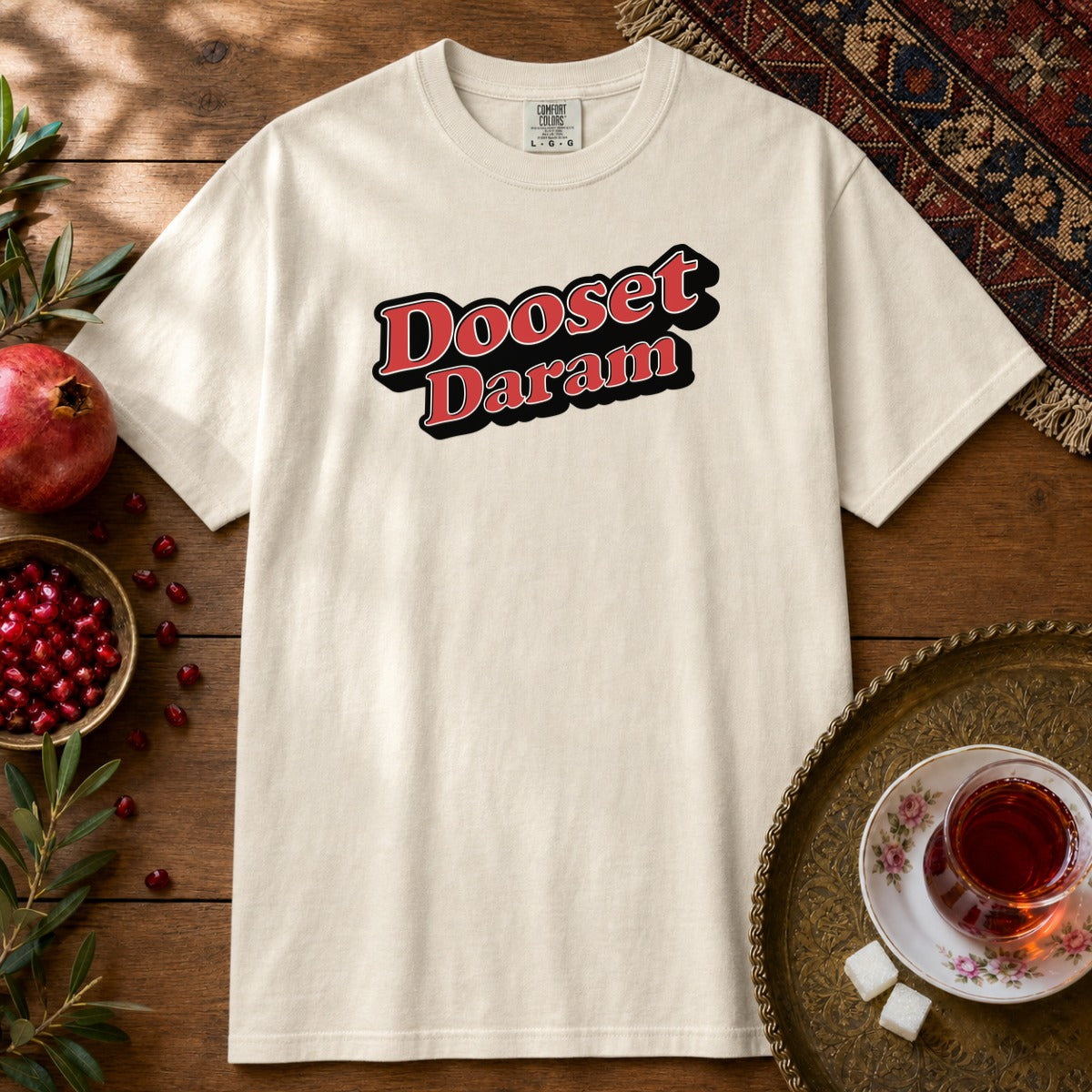 Dooset Daram Premium Tee - Ivory