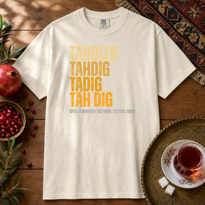 Spelling Tahdeeg Premium Tee - Ivory