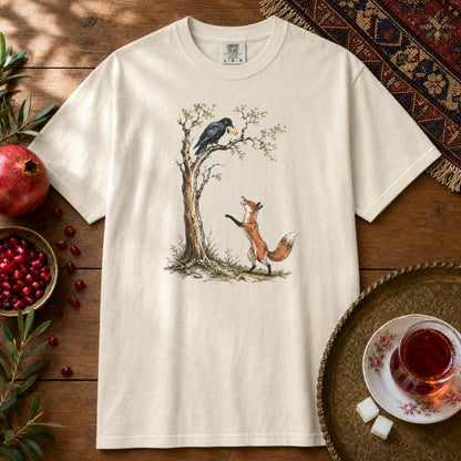 Roobah va Kalagh Premium Tee - Ivory