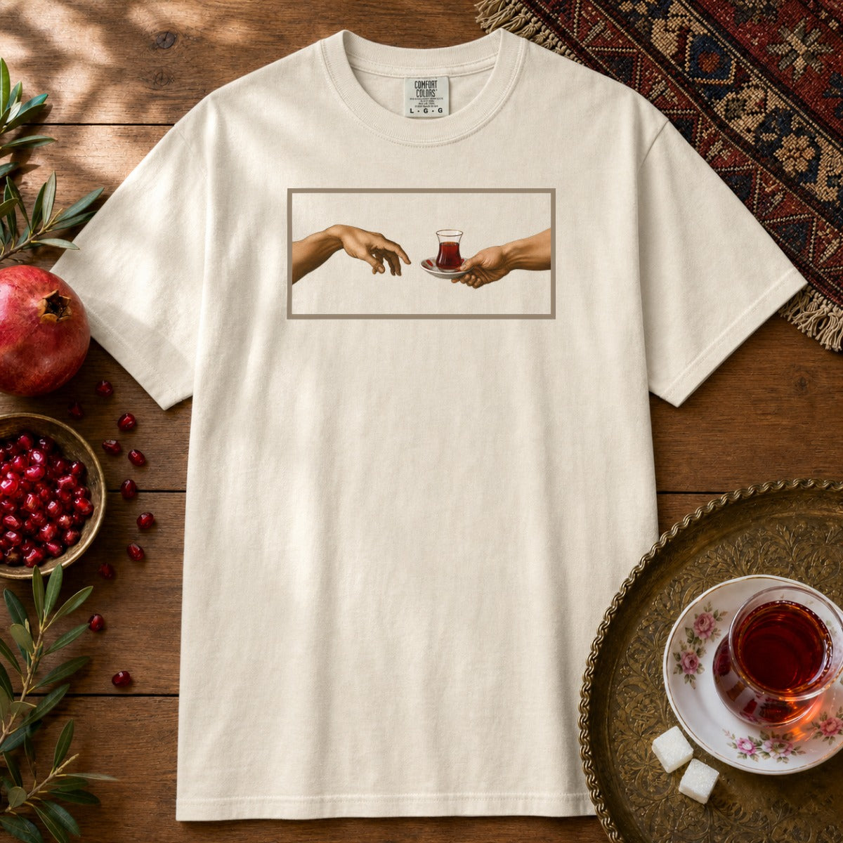 The Creation of Chayee Premium Tee - Ivory