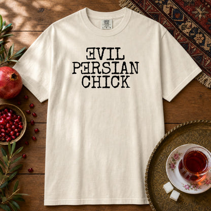 Evil Persian Chick Premium Tee - Ivory