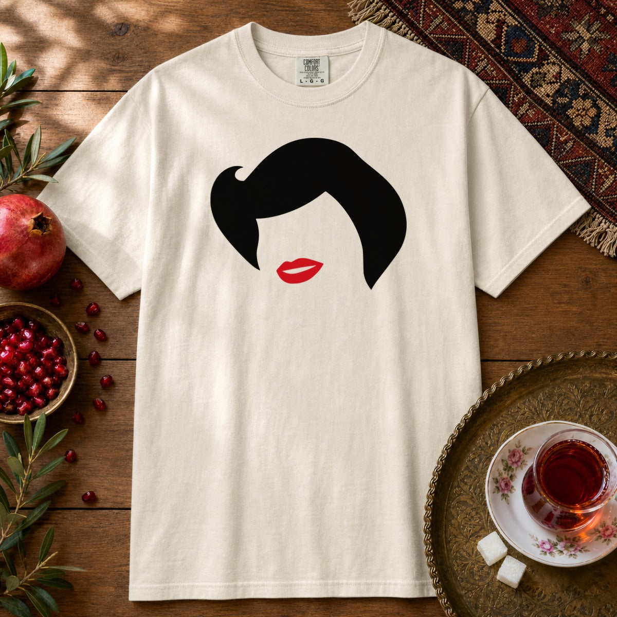 Banoo Hayedeh Premium Tee - Ivory