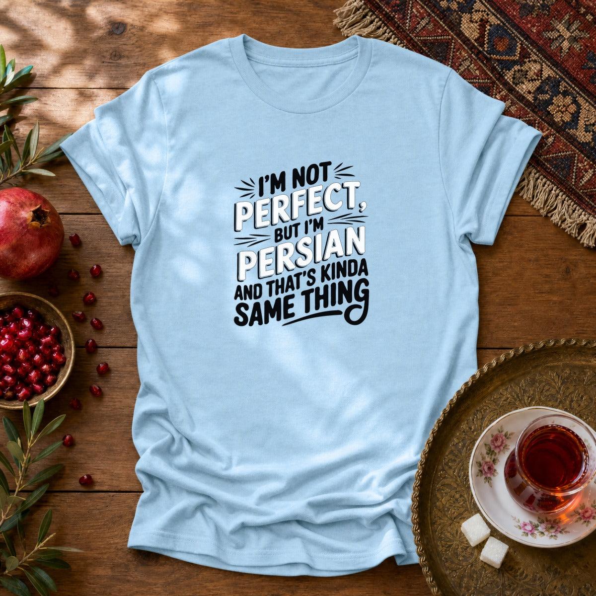 Perfect Persian Unisex T-Shirt - Light Blue