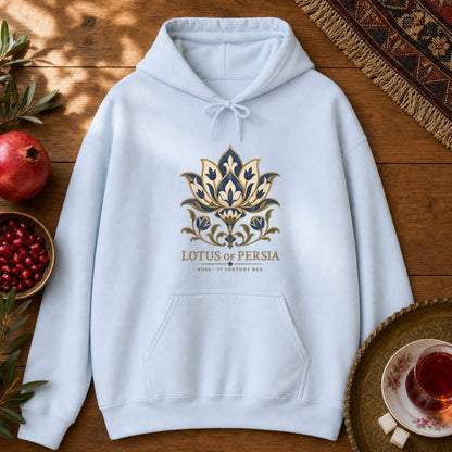 Lotus of Persia Hoodie - Light Blue