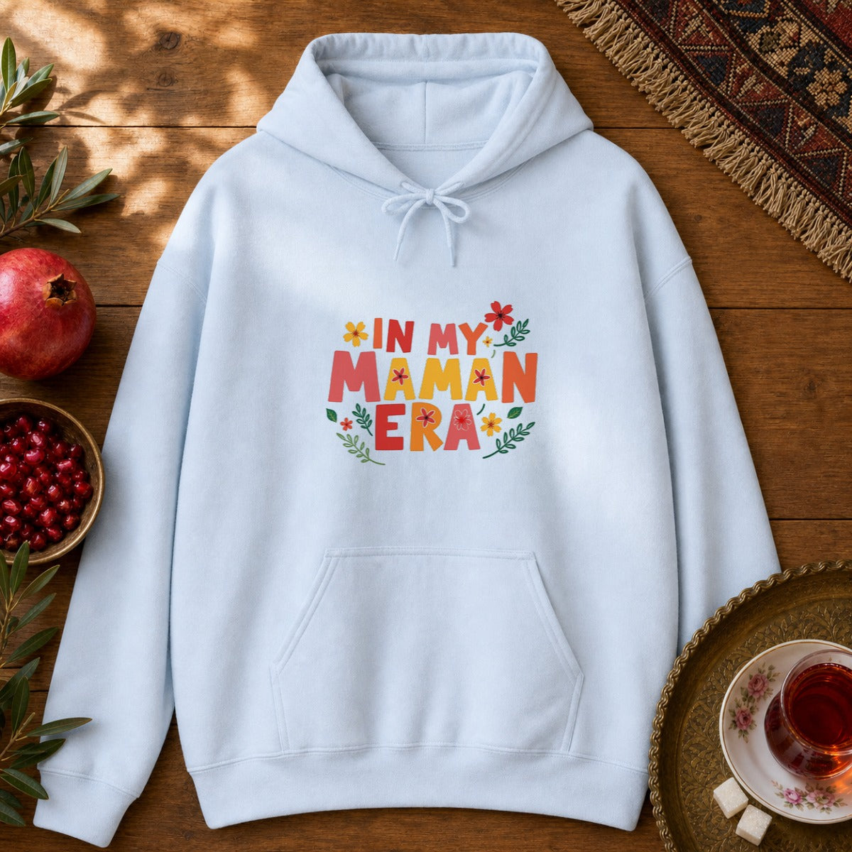 Maman Era Hoodie - Light Blue