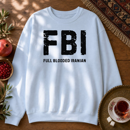 FBI Sweatshirt - Light Blue