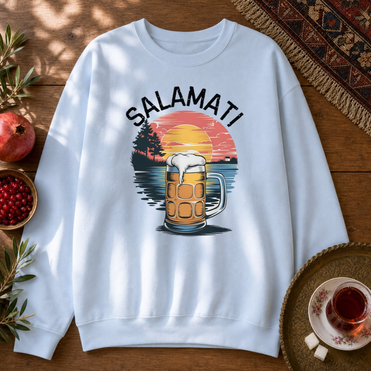 Salamati Sweatshirt - Light Blue