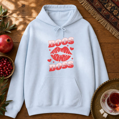 Boos Boss Hoodie - Light Blue
