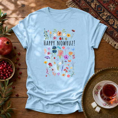 Happy Nowruz! Unisex T-Shirt - Light Blue