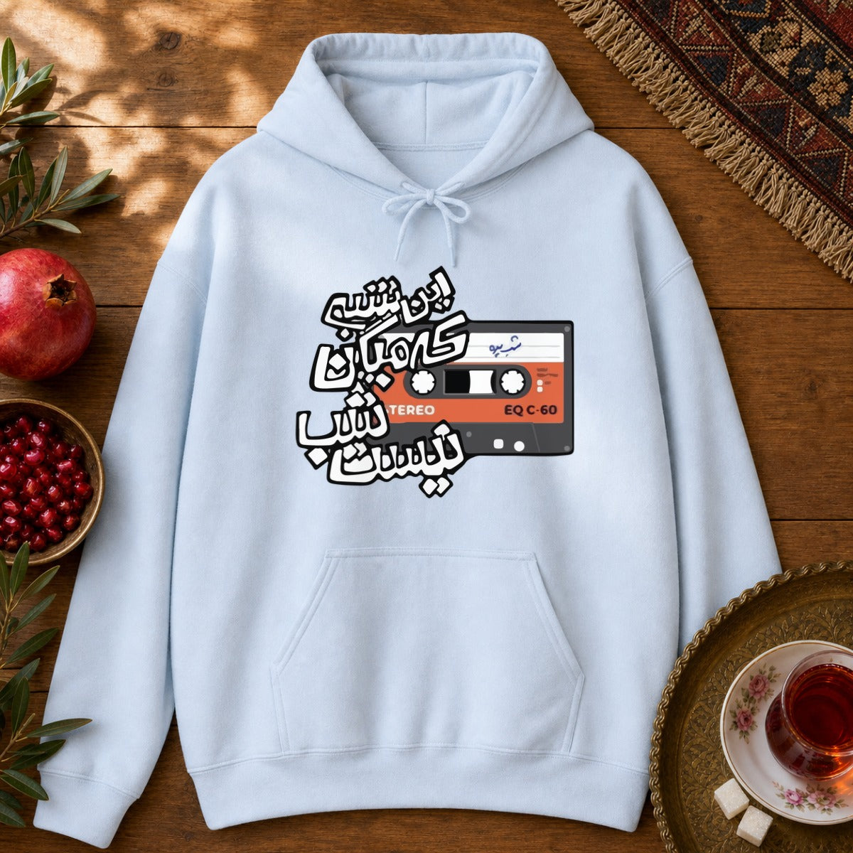 In Shab Hoodie - Light Blue