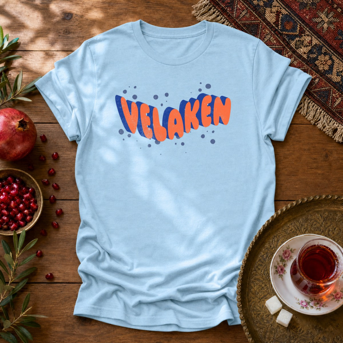 Velaken Unisex T-Shirt - Light Blue