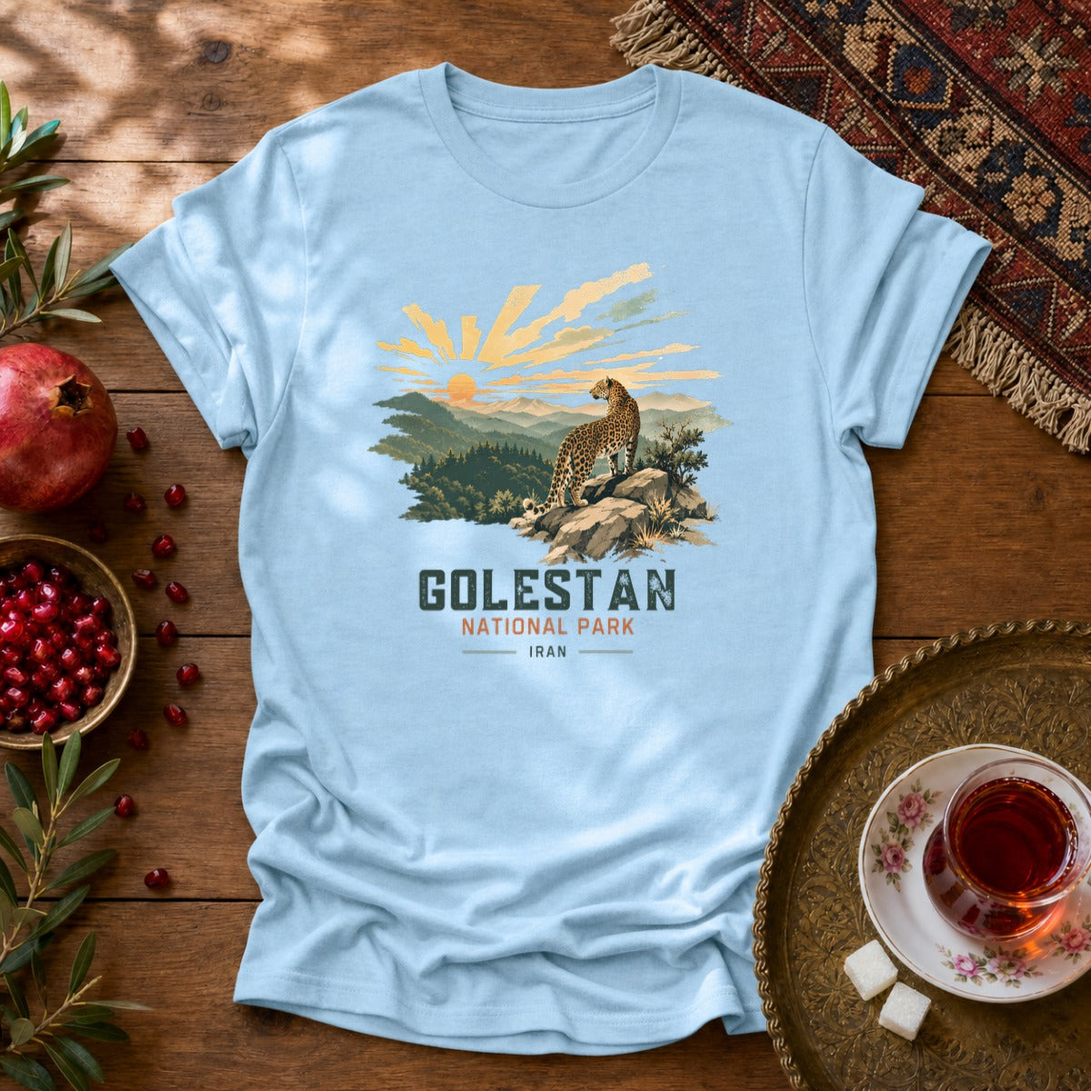 Golestan National Park 1 Unisex T-Shirt - Light Blue