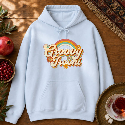 Groovy Irooni Hoodie - Light Blue