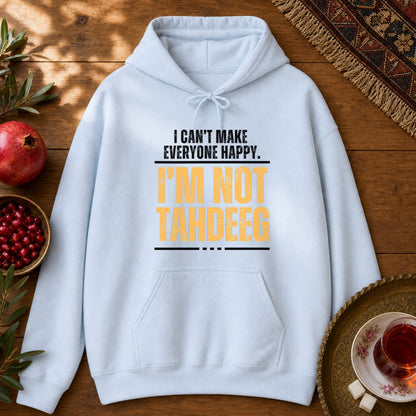 I'm Not Tahdeeg Hoodie - Light Blue
