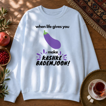Bademjoon Sweatshirt - Light Blue