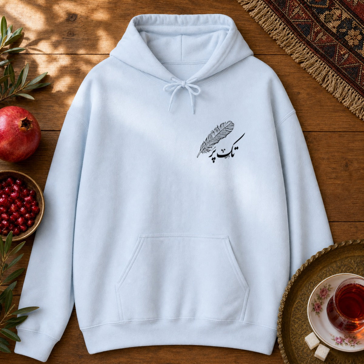Tak-Par Hoodie - Light Blue