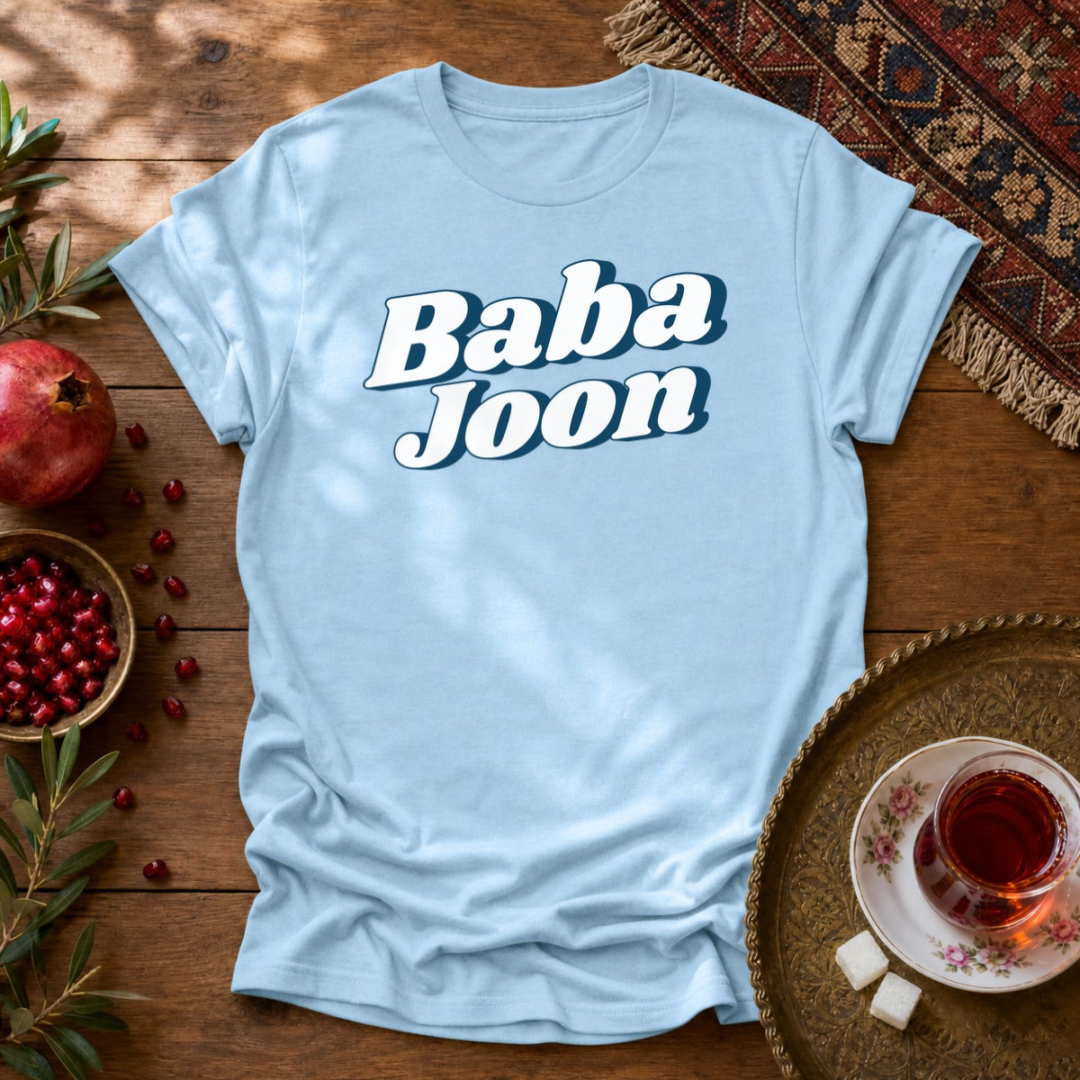 Baba Joon Unisex T-Shirt - Light Blue