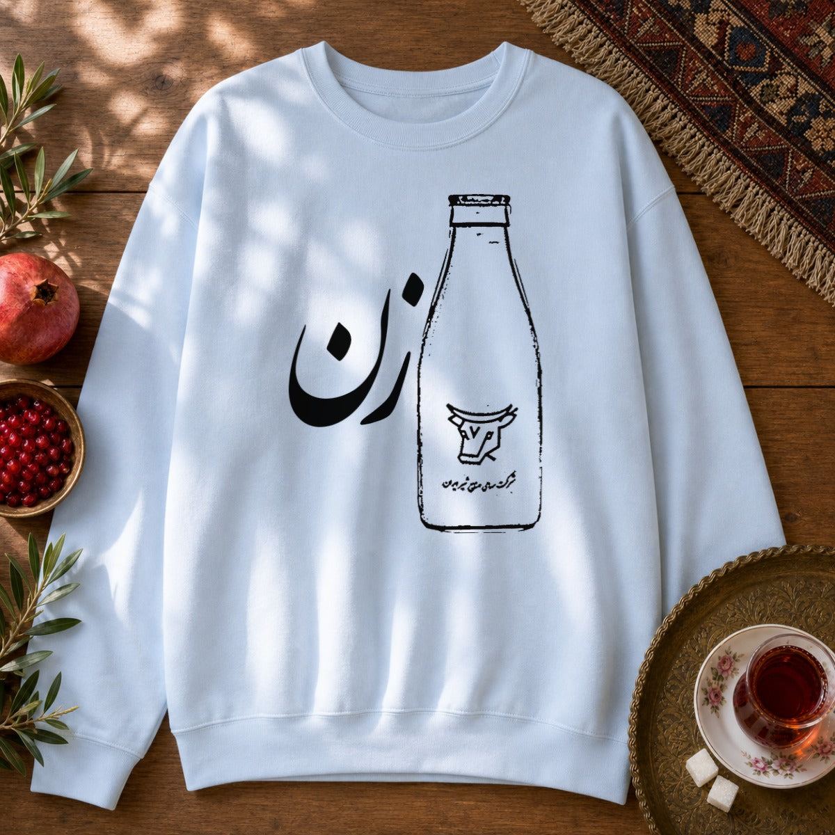 Shirzan Sweatshirt - Light Blue