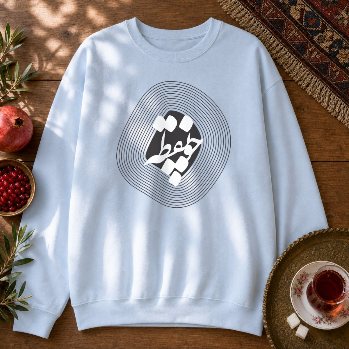 Cho Noqte Sweatshirt - Light Blue